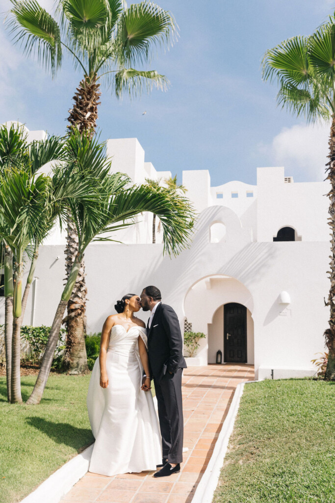 Featured in Issue 30, embrace minimal and relaxed luxury in Shiloh and James's intimate destination wedding weekend in Anguilla.