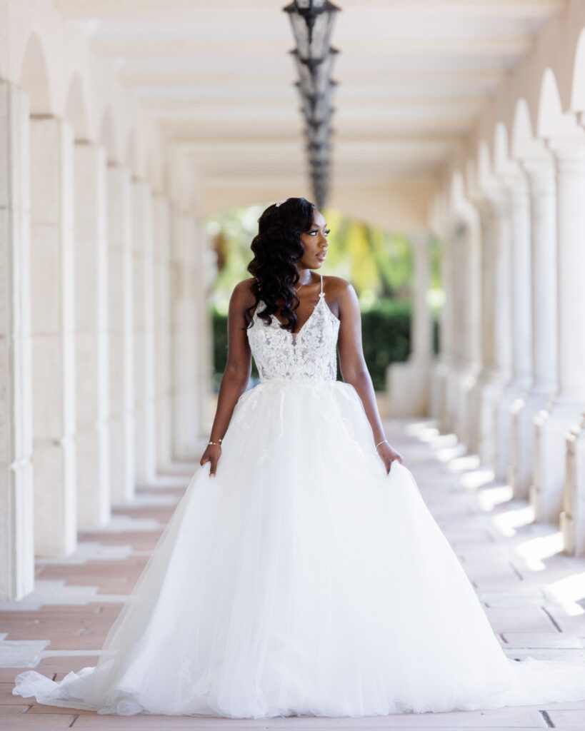 This fun millennial duo gave us a look into their romantic garden wedding in Miami which was a dream come true.