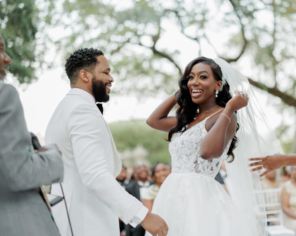 This fun millennial duo gave us a look into their romantic garden wedding in Miami which was a dream come true.