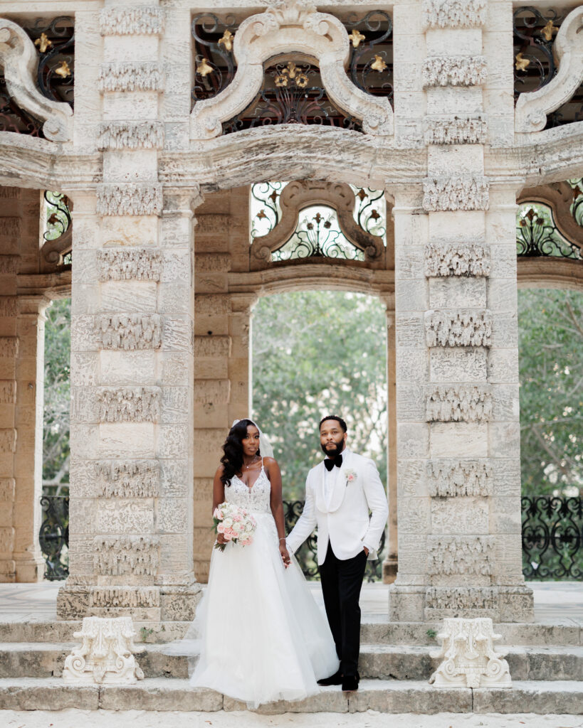 This fun millennial duo gave us a look into their romantic garden wedding in Miami which was a dream come true.