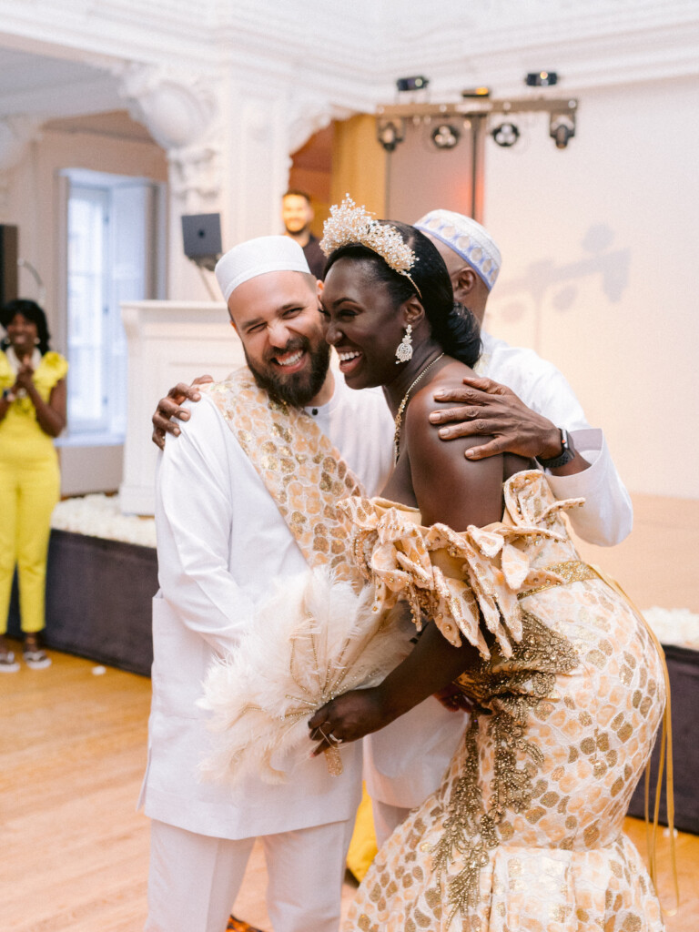 Featured in Issue 31, Aisha and Francis's romantic fairy tale "I Do's" in Quebec City has timeless decor and Liberian wedding traditions.