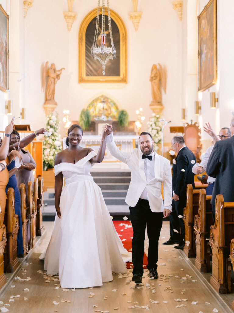 Featured in Issue 31, Aisha and Francis's romantic fairy tale "I Do's" in Quebec City has timeless decor and Liberian wedding traditions.