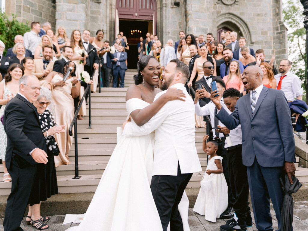 Featured in Issue 31, Aisha and Francis's romantic fairy tale "I Do's" in Quebec City has timeless decor and Liberian wedding traditions.