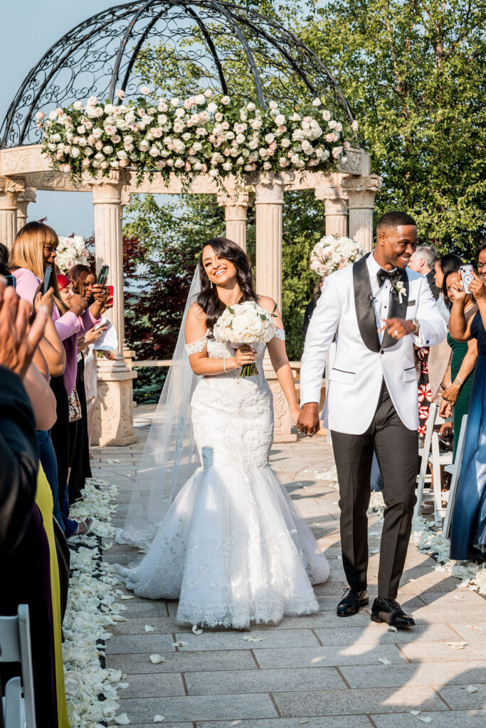 This pretty summer outdoor wedding featured timeless details and beautiful blush hues which made this wedding even more romantic.