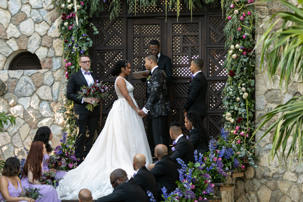 Actress Corbin Reid of How to Get Away with Murder and Run the World married Jasson Crocket at their New Year's Eve Wedding in Jamaica!