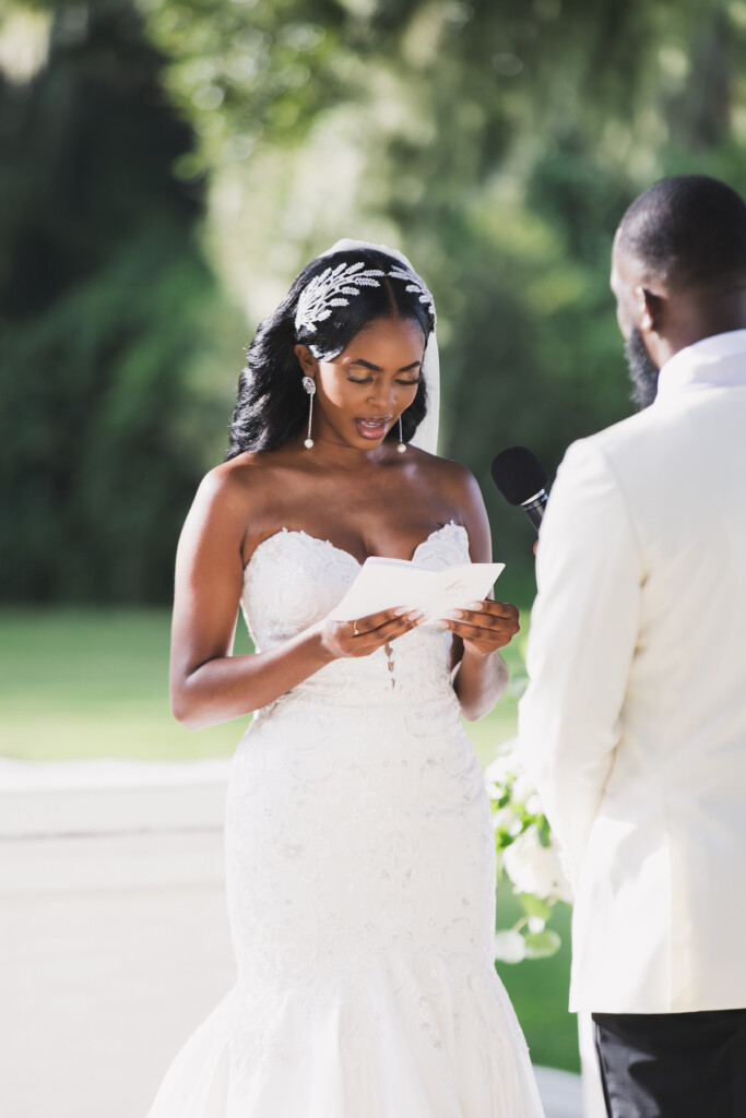 Featured in Issue 31, Wise and Courtney celebrated their love in a modern black-tie Bella Cosa Lakeside wedding in Florida.