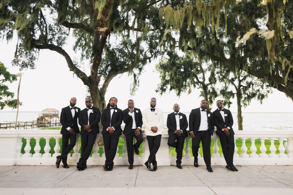 Featured in Issue 31, Wise and Courtney celebrated their love in a modern black-tie Bella Cosa Lakeside wedding in Florida.