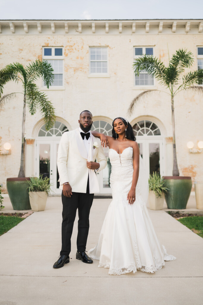 Featured in Issue 31, Wise and Courtney celebrated their love in a modern black-tie Bella Cosa Lakeside wedding in Florida.