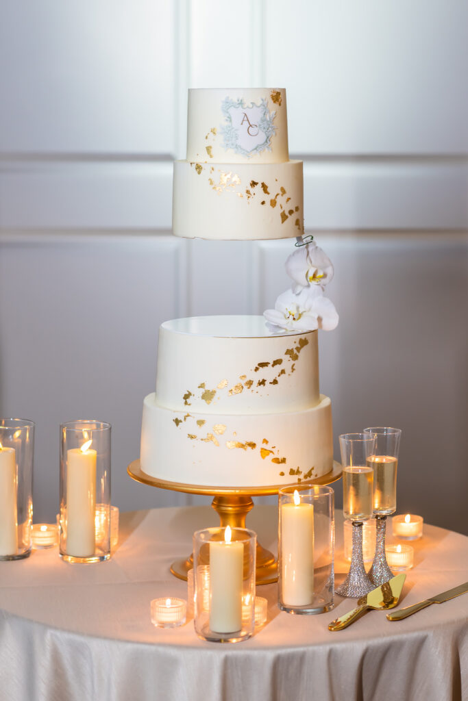 Cynthia and Aaron exchanged the sweetest vows at their elegant black-tie wedding celebration in Charleston, South Carolina!