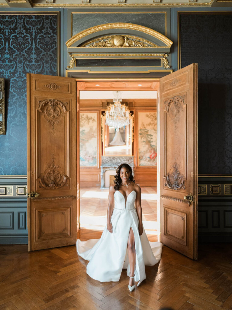 Featured in Issue 31, this elegant destination wedding at the Château de Ferrières boasts daylight fireworks and special performances.