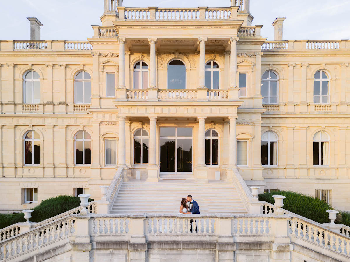 Featured in Issue 31, this elegant destination wedding at the Château de Ferrières boasts daylight fireworks and special performances.