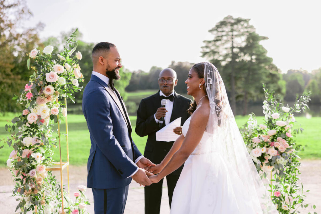 Featured in Issue 31, this elegant destination wedding at the Château de Ferrières boasts daylight fireworks and special performances.