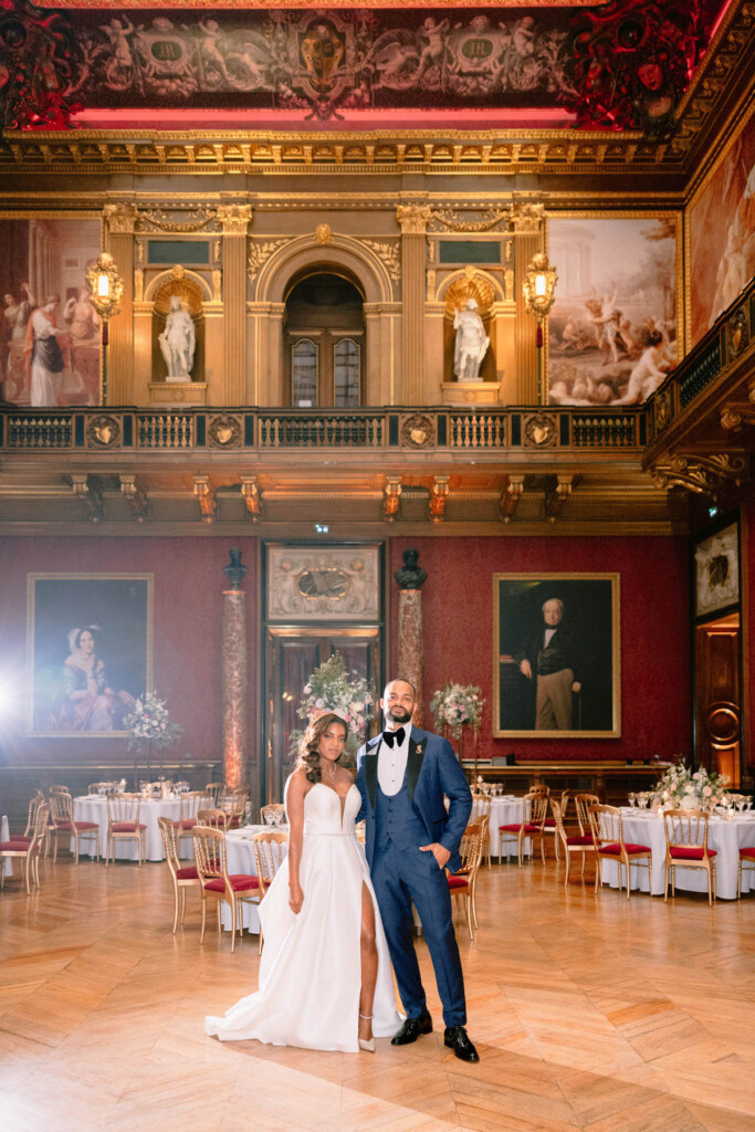 Featured in Issue 31, this elegant destination wedding at the Château de Ferrières boasts daylight fireworks and special performances.