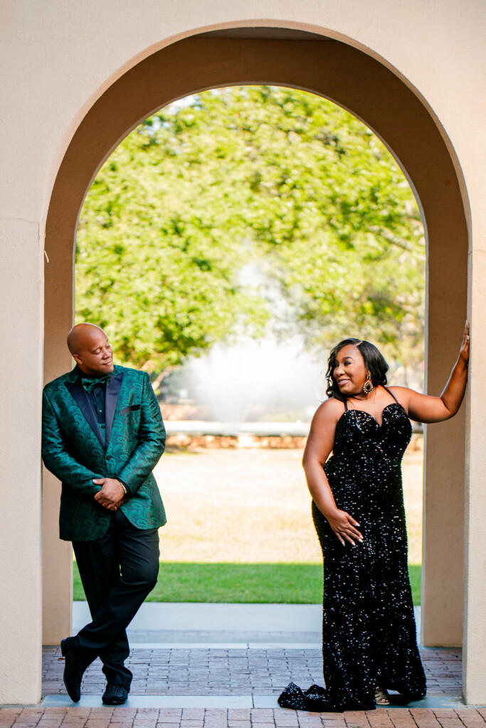 From "prop ring" to the real thing, Tyrone and La Tonya's sunset photo shoot in South Carolina turned into a surprise engagement session!