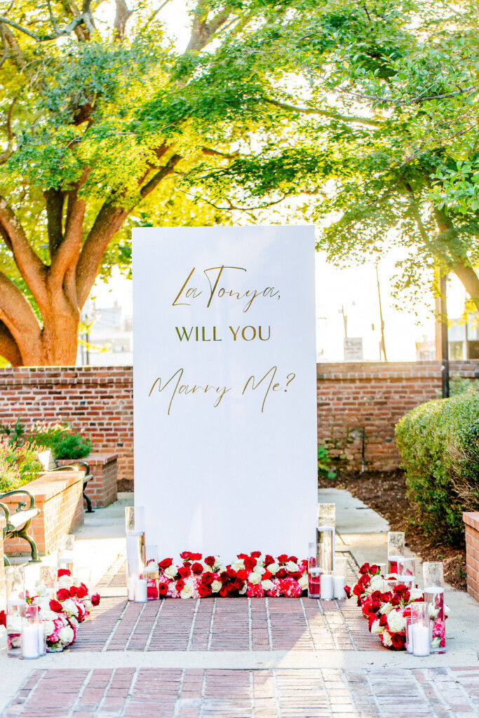 From "prop ring" to the real thing, Tyrone and La Tonya's sunset photo shoot in South Carolina turned into a surprise engagement session!