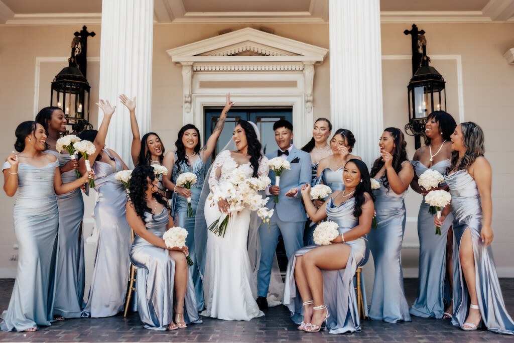 Featured in MunaLuchi Bride Magazine, Issue 31, Ray and Sidtia's two-day wedding in California celebrates Cambodian culture with gorgeous cultural attire, colorful floral designs, and a stunning all-white wedding.