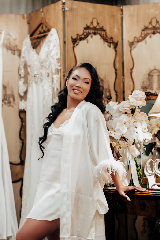 Featured in MunaLuchi Bride Magazine, Issue 31, Ray and Sidtia's two-day wedding in California celebrates Cambodian culture with gorgeous cultural attire, colorful floral designs, and a stunning all-white wedding.