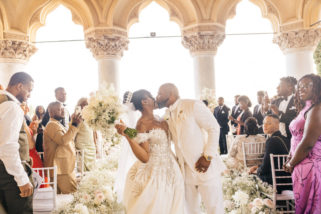 Featured in Issue 31, Toni and Shaboyd's destination wedding in Italy celebrated Black Excellence and Old World Romance. 