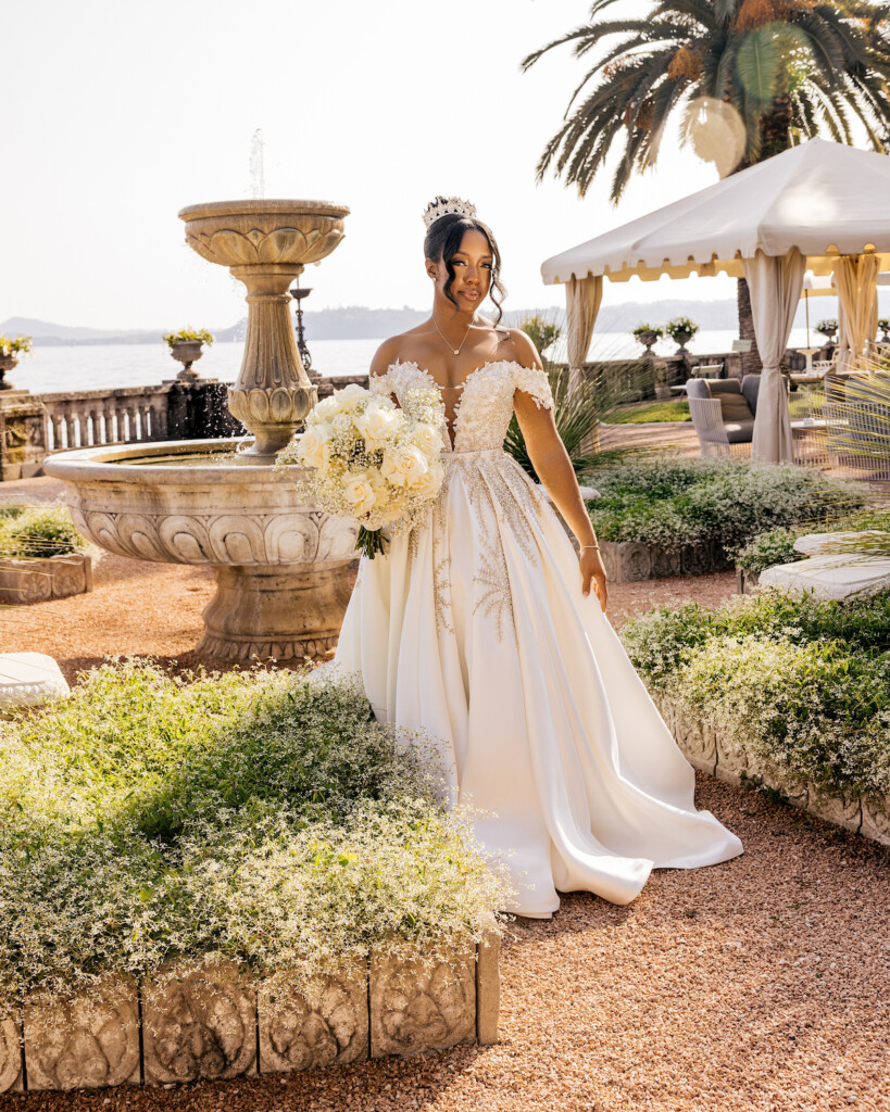 Featured in Issue 31, Toni and Shaboyd's destination wedding in Italy celebrated Black Excellence and Old World Romance. 