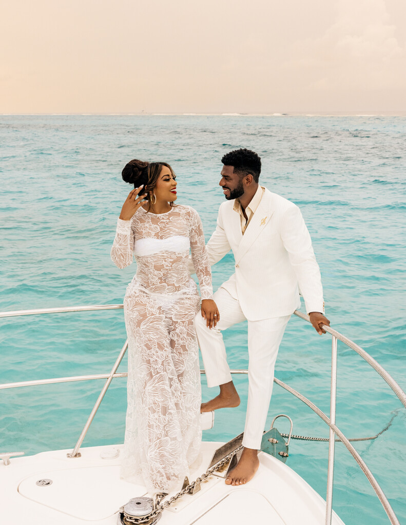 Love is Blind's Tiffany and Brett share updates on their marriage journey in an exclusive interview with Munaluchi Bride Magazine.