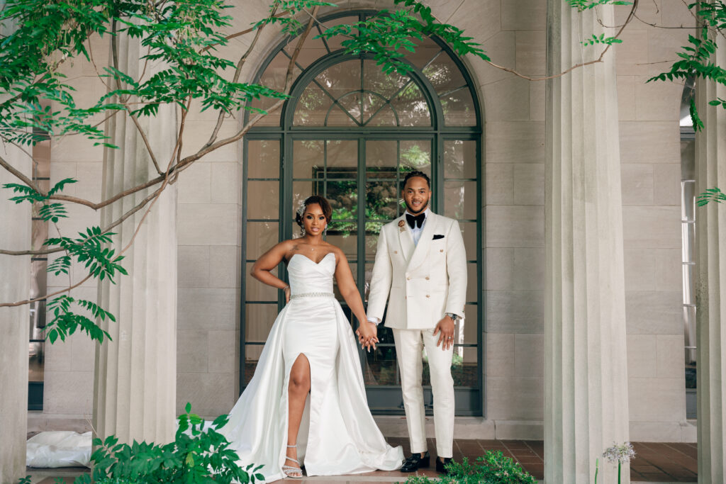 This luxurious garden ceremony had so many gorgeous details from florals to fashion that will have you ready for the summer wedding season.