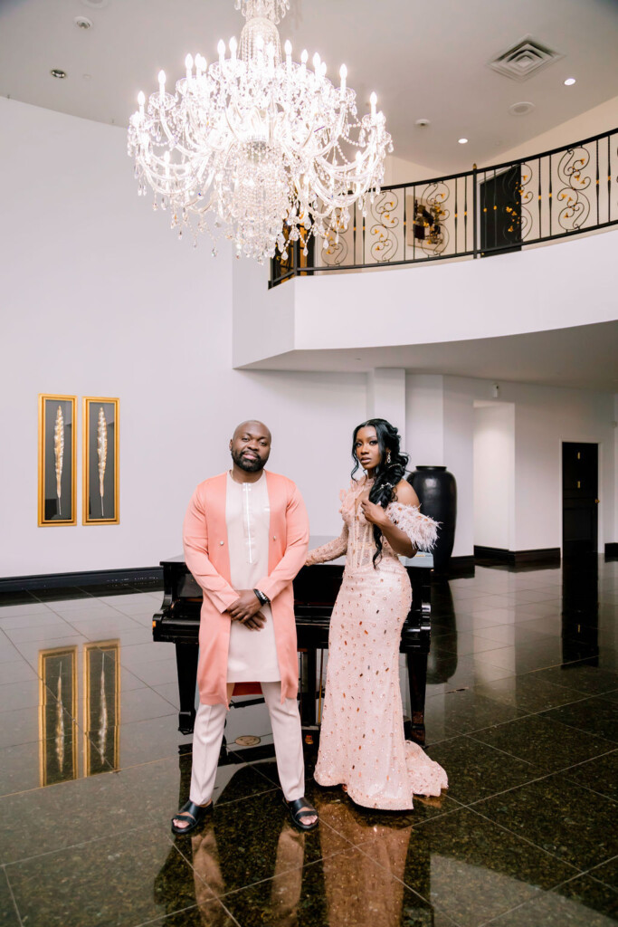 Featured in Issue 31, this Ghanaian traditional wedding and modern white wedding includes Akan culture and New-Age twists.