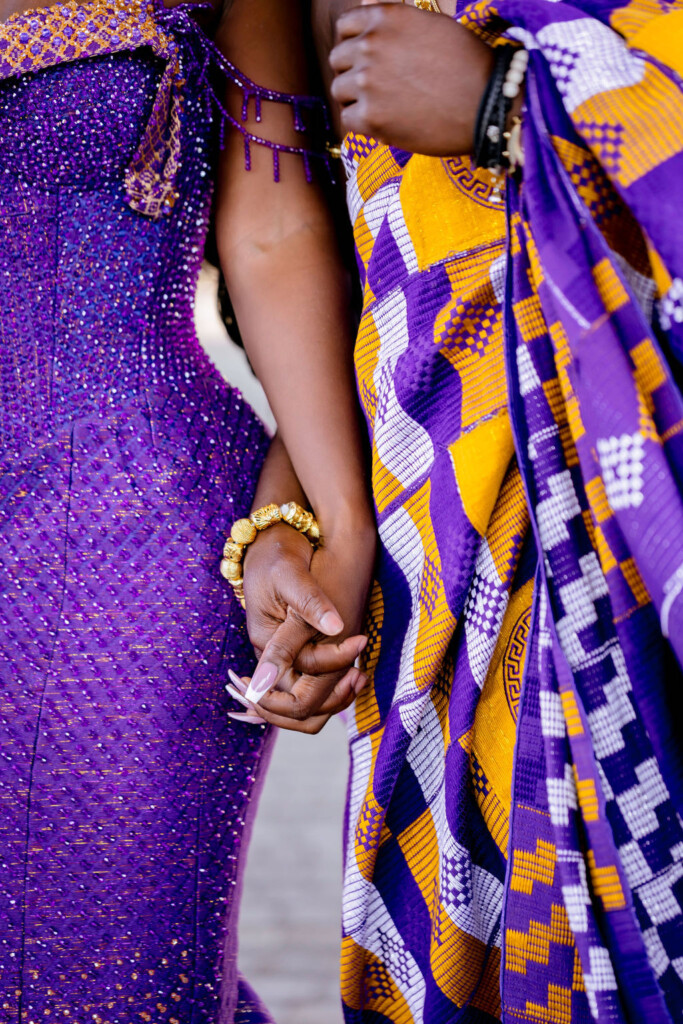 Featured in Issue 31, this Ghanaian traditional wedding and modern white wedding includes Akan culture and New-Age twists.