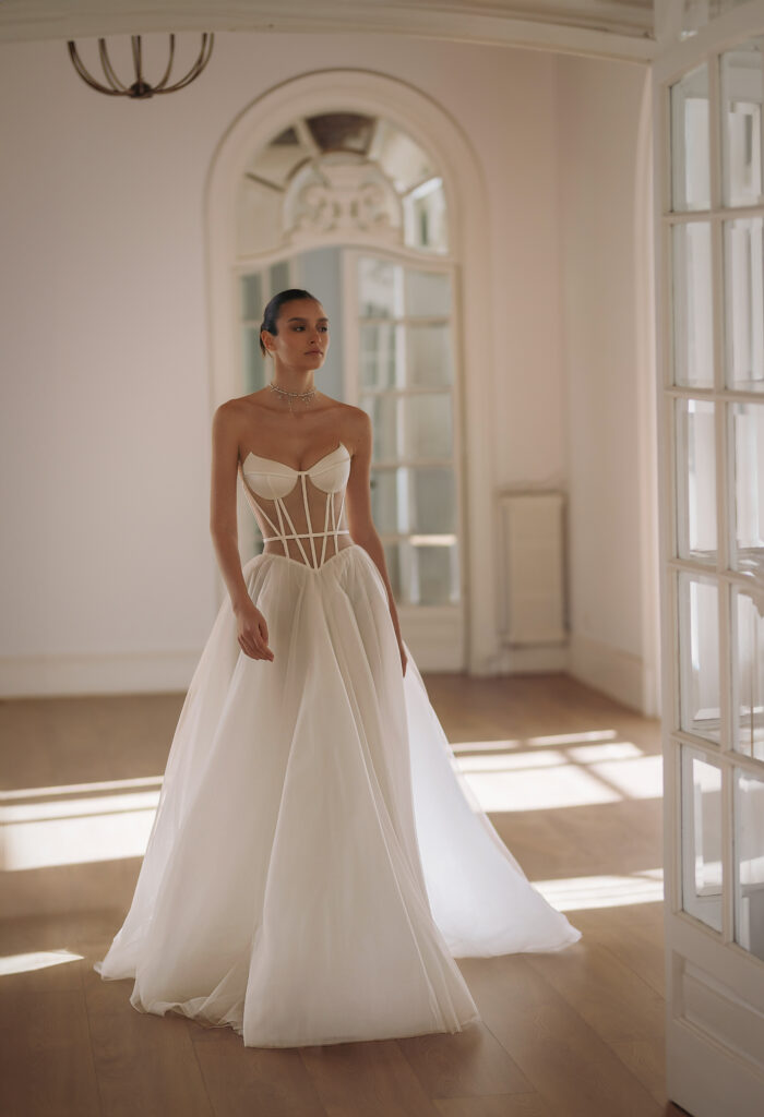 At NY Bridal Fashion Week designers presented their new collections for Spring 2025 and we've got all the biggest trends from the catwalk.