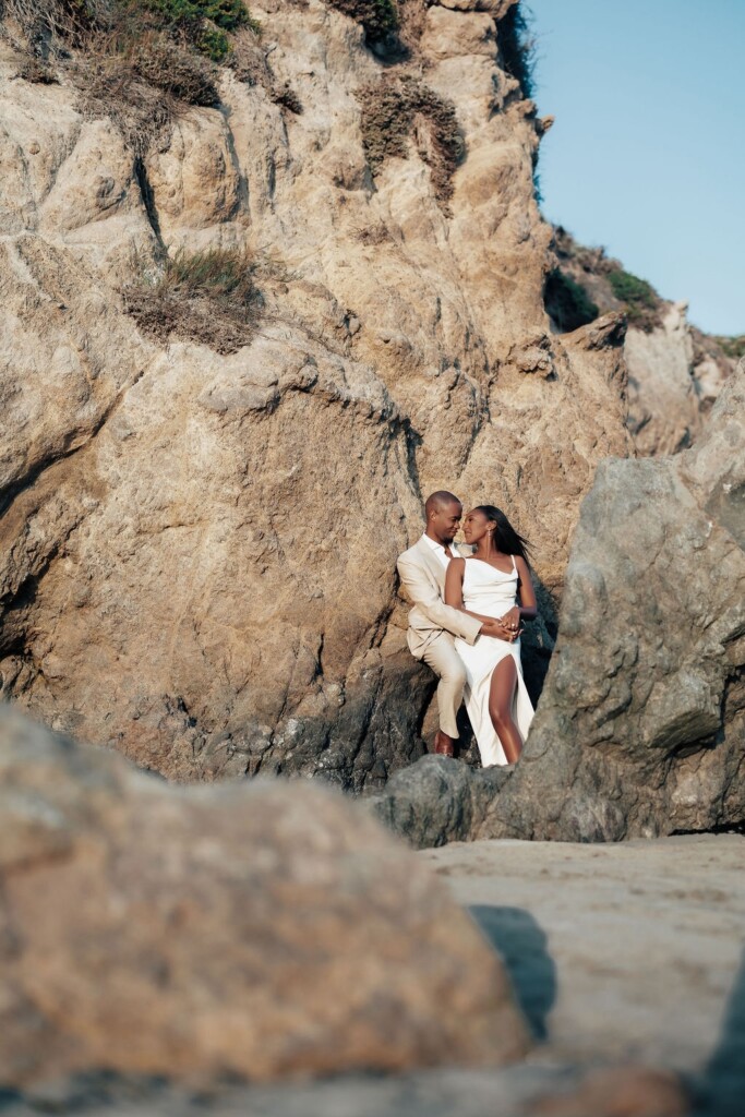 Featured in Issue 31, this California engagement session at Pasadena City Hall and El Matador Beach exudes classic elegance and cool LA aesthetics.