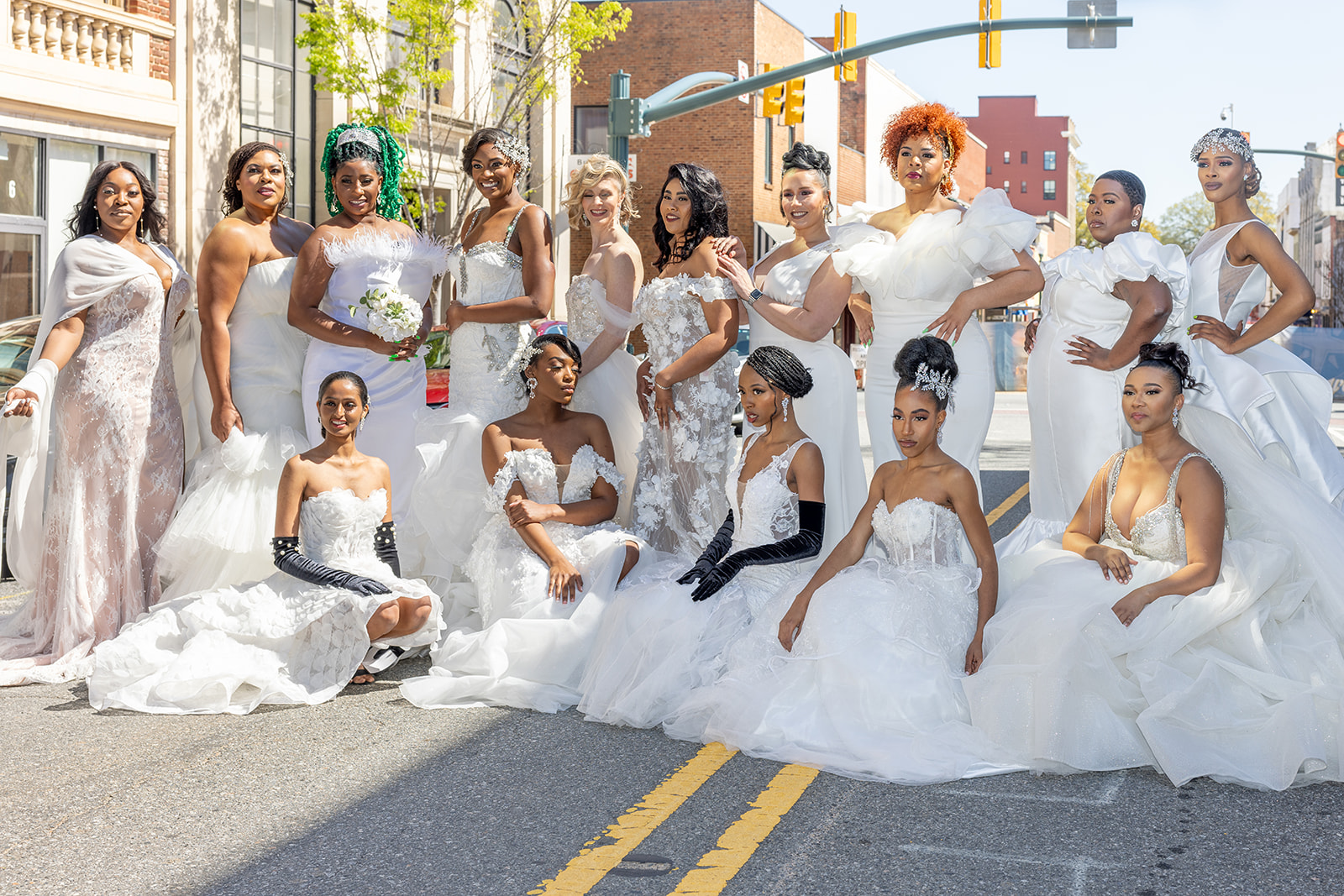 The 2nd Annual Mahogany Brown Bridal Extravaganza Featured Fashion and  Heartfelt Giving - Munaluchi Bride