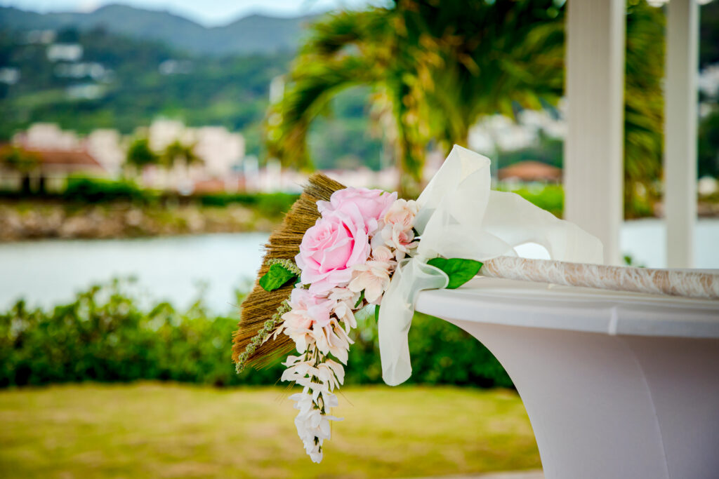 Tiffany and Andrew's big day featured an unforgettable beach wedding in Jamaica and a golden hour reception under the stars.