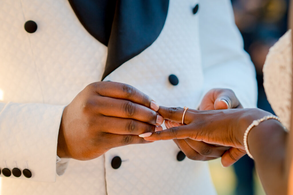 Tiffany and Andrew's big day featured an unforgettable beach wedding in Jamaica and a golden hour reception under the stars.