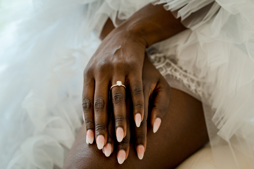 Tiffany and Andrew's big day featured an unforgettable beach wedding in Jamaica and a golden hour reception under the stars.