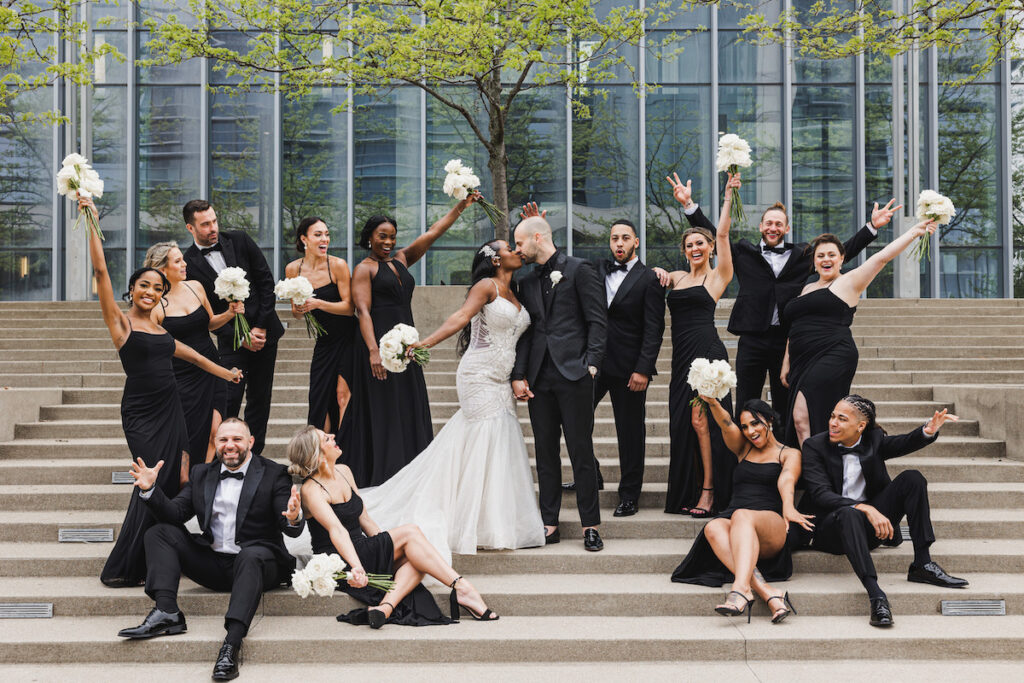 Pamela and Austin created a heavenly experience at their luxurious ivory wedding at the Westin Hotel in Columbus, Ohio!