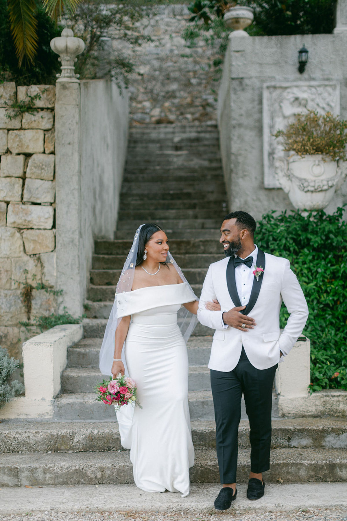 Modern Elegance Meets Old-World Charm at Dreamy Destination Wedding in Grasse, France