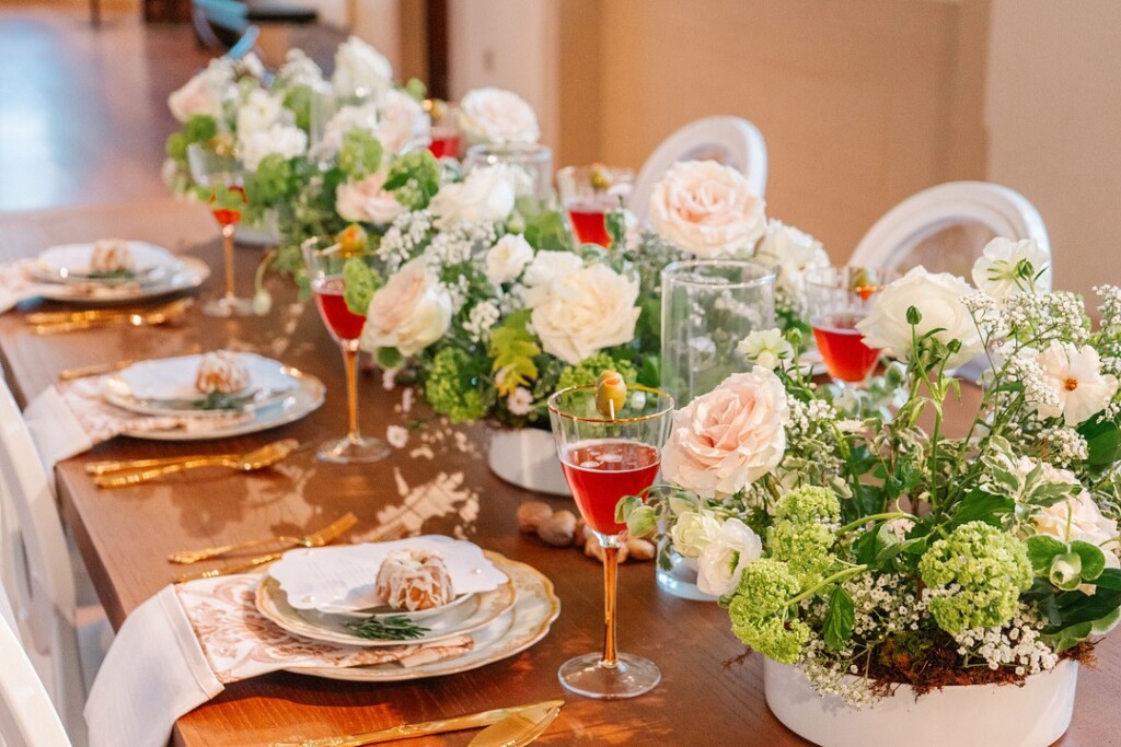 Styled Memories creates a scene of enchanting wedding inspiration at the Branch Museum in Richmond, Virginia.