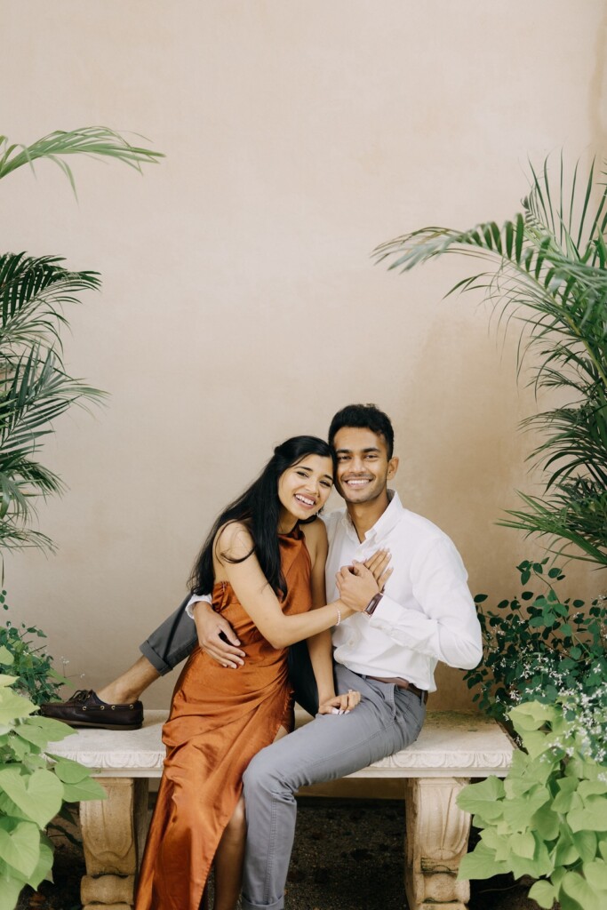 Tresa and Rohan are tying the knot today! To celebrate, we are taking a look back on their romantic engagement session at Longwood Gardens.