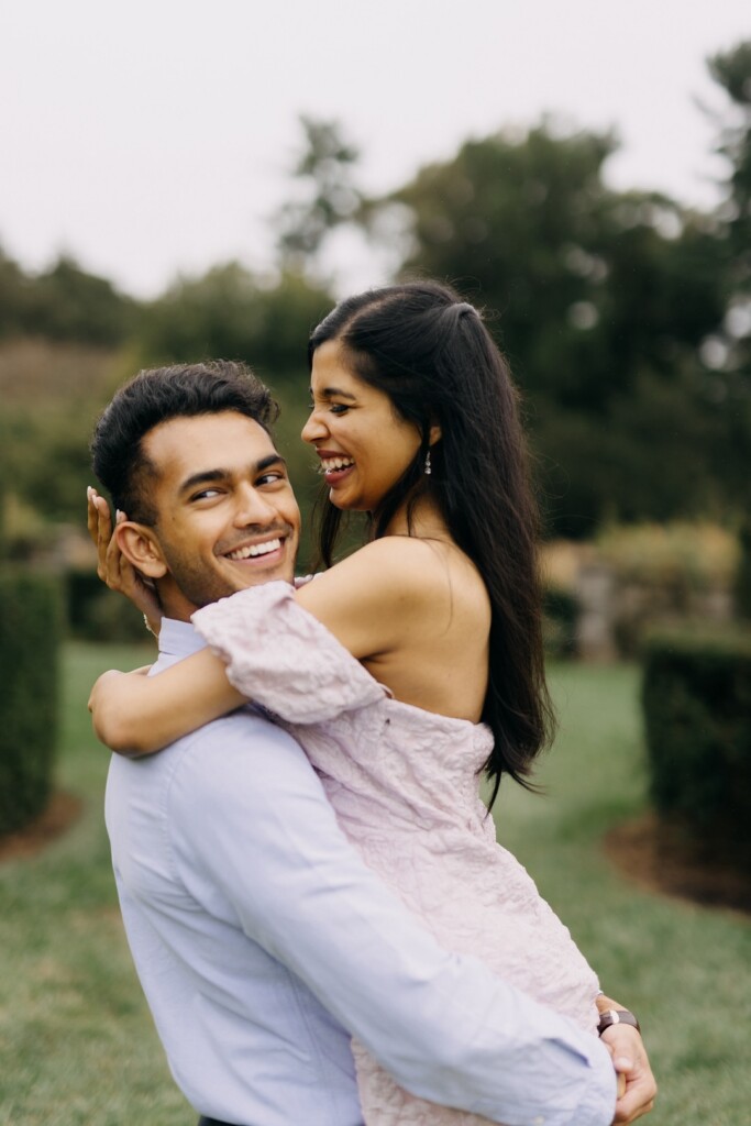 Tresa and Rohan are tying the knot today! To celebrate, we are taking a look back on their romantic engagement session at Longwood Gardens.