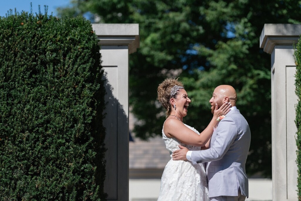 The Great Marsh Estate in Bealeton, VA, set the scene for an elegant Bridgerton wedding with florals by Coterie Member, Flower Guy Bron.