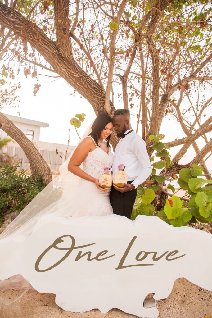 Celebrating 8 years in business, the Borghinvilla wedding venue in Jamaica was the perfect spot for this "One Love" inspired wedding shoot.