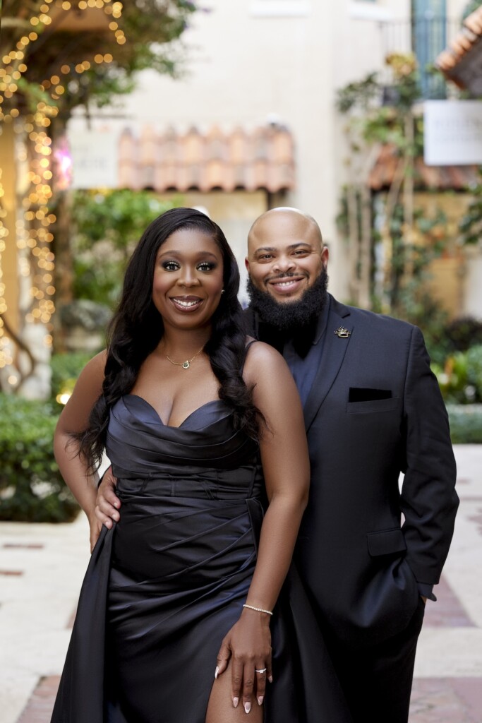 This intimate beach engagement session featured this couple's personal style and excitement for their upcoming wedding in paradise.