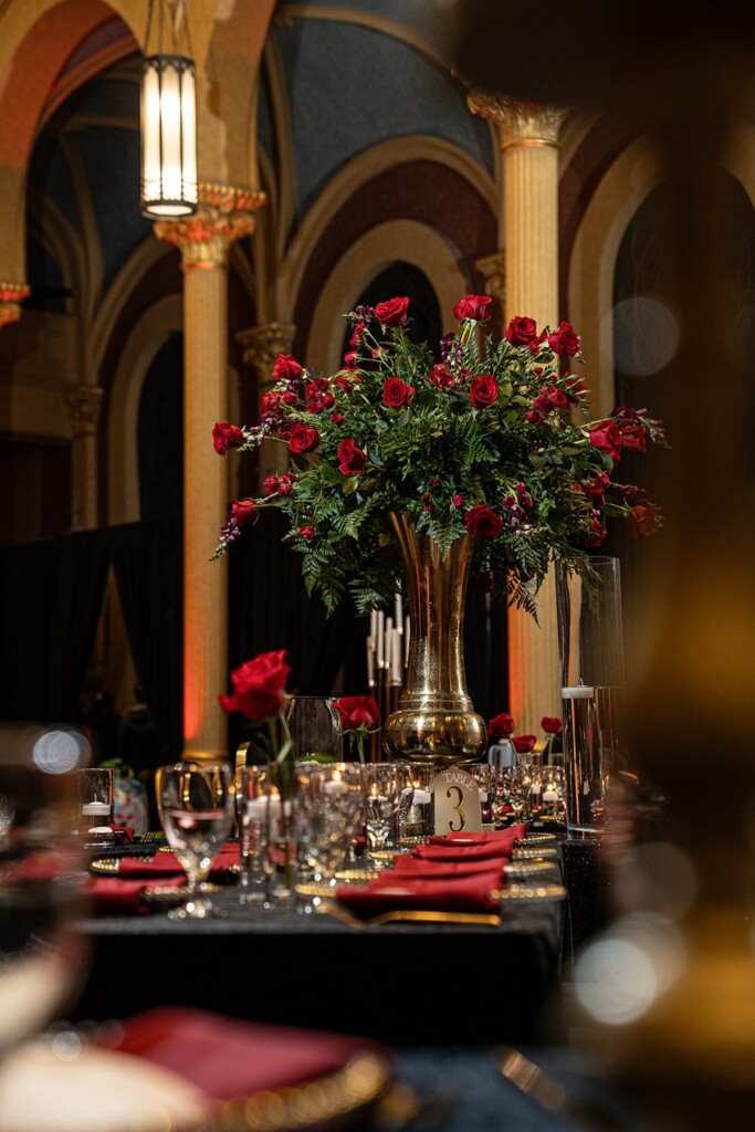 D'Nita and Ryan exchanged vows in a fairytale "Beauty and the Beast" themed wedding at Sacred Hearts Cultural Center in Augusta, Georgia.