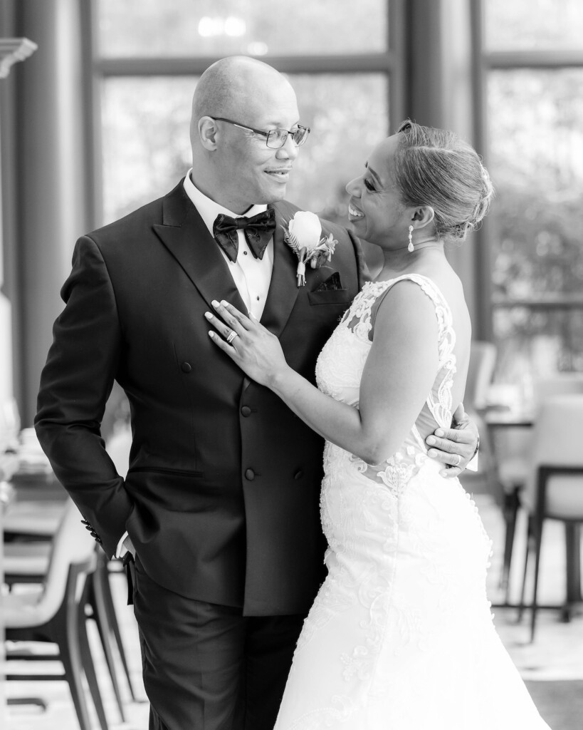 From messaging on Match.com to their first meeting IRL, Chanza and James made their love official with romantic "I do's" at the St. Augustine Catholic Church in Washington DC.