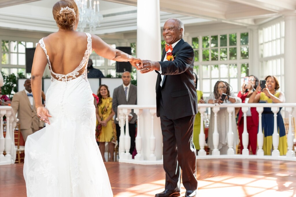 From messaging on Match.com to their first meeting IRL, Chanza and James made their love official with romantic "I do's" at the St. Augustine Catholic Church in Washington DC.