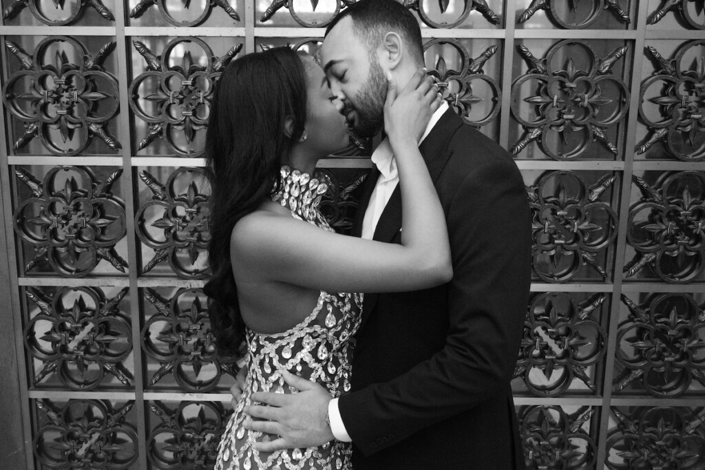 Jason and Claire celebrated their engagement with a classy editorial photo shoot at the Riggs Hotel inspired by Vogue and Vanity Fair.