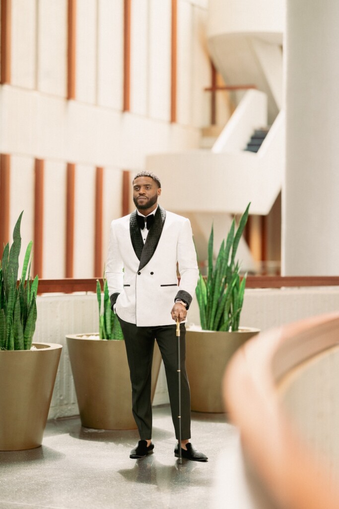 Jodi & Obi tied the knot in a romantic ballroom wedding in Atlanta, Georgia, with lush florals and traditions honoring their Nigerian culture.