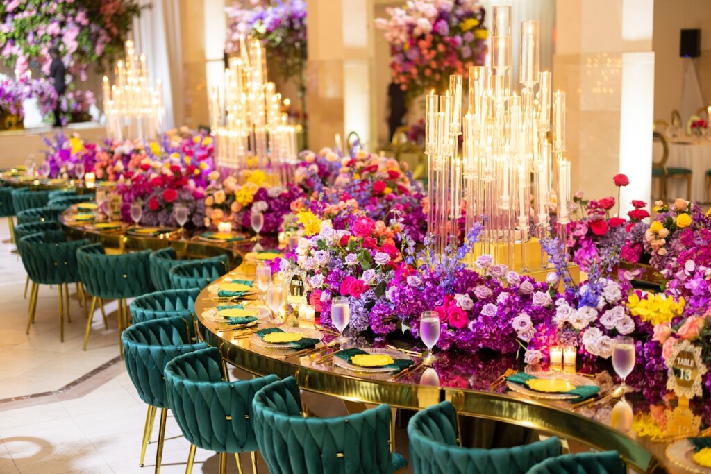 Jodi & Obi tied the knot in a romantic ballroom wedding in Atlanta, Georgia, with lush florals and traditions honoring their Nigerian culture.