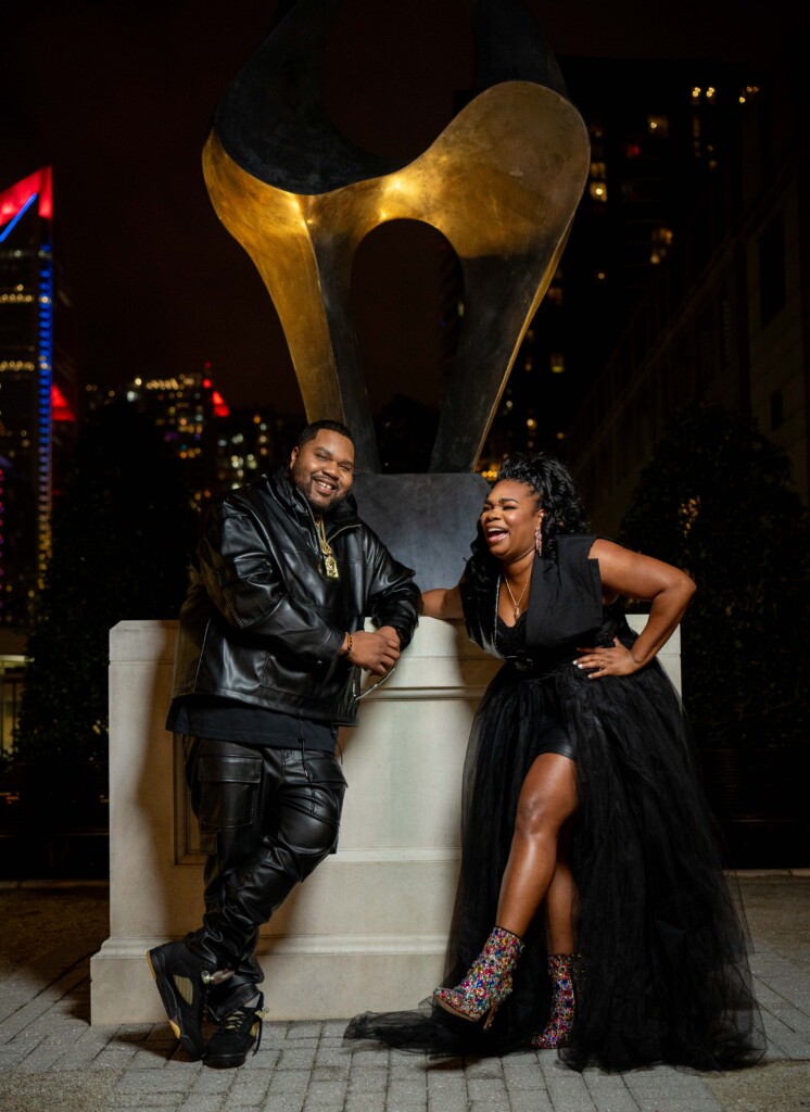 Linda L.K. Stokes “Kat” and Quinton T. Ross “Q” royal engagement session at the Grand Bohemian Hotel showcased their styles and personalities.