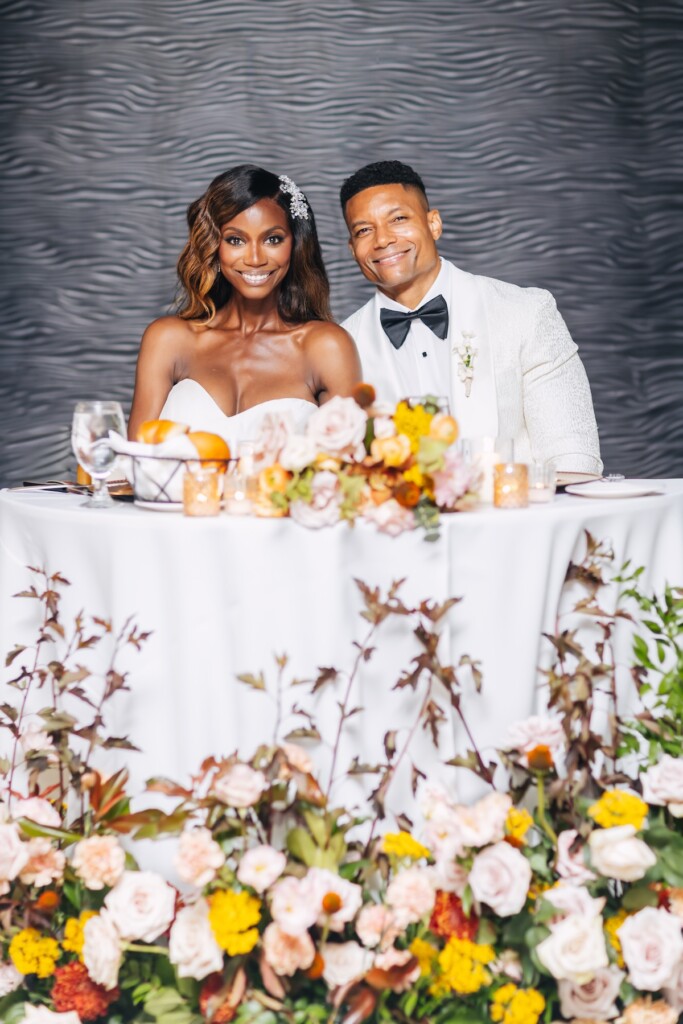 Muna Exclusive: 'The Oval' star Taja V. Simpson & Ryan Easter share details on their lux LA wedding at the Shade Hotel in Manhattan Beach.