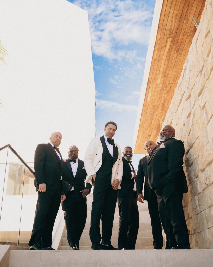 Featured in Issue 32, Tricia and Siwatu's wedding was an ethereal and luxurious celebration of love and family at the Nobu Hotel in Cabo San Lucas, Mexico.